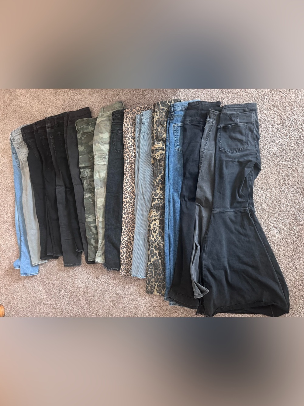 Variety of girls Jeans sizes 00/0 short/regular